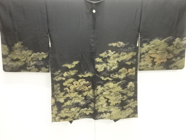 JAPANESE ANTIQUE HAORI / TAISHO ROMAN STYLE / WOVEN CLOUD